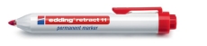 Permanentmarker Retract 11 - 1,5 - 3 mm, rot