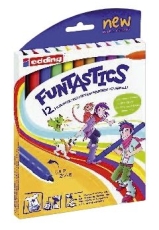 Fasermaler Filzstifte e-15 12er Set FUNTASTIC