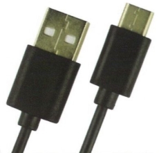 USB-Kabel Typ-C für Android schwarz