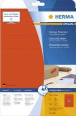 4467 Etiketten A4 rot 70x37 mm Papier matt 480 St.