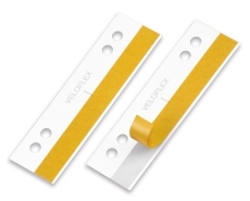Heftstreifen HEFTFIX® - selbstklebend, PVC, 105 mm, weiß, 50 Stück