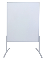 Moderationstafel PRO - 120 x 150 cm, Karton/Karton, weiß