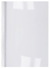 Thermomappe Lederoptik - A4, 4 mm/40 Blatt, weiß, 100 Stück