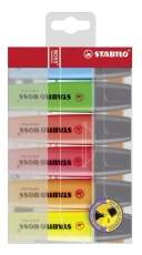 Textmarker - BOSS ORIGINAL - 6er Pack - mit 6 verschiedenen Farben