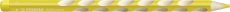 Ergonomischer Buntstift für Linkshänder - EASYcolors - Einzelstift - gelb