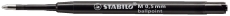Kugelschreiber - Großraummine - Ballpoint Refill - Einzelmine - schwarz