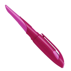 Schulfüller EASYbirdy® - Linkshänder Feder M, beere/pink, inkl. Patrone