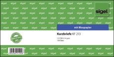 Kurzmitteilungen »Kurzbrief« - 1/3 A4 quer, 100 Blatt