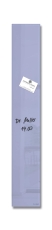 Glas-Magnettafel Artverum - lavendel, 12 x 78 cm