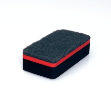 Board-Eraser Reinigungsschwamm - 9 x 4,5 cm, magnetisch, schwarz