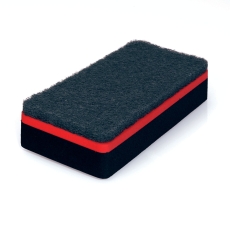 Board-Eraser Reinigungsschwamm - 13 x 6 cm, magnetisch, schwarz