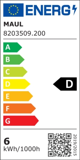 LED-Tischleuchte MAULatlantic - silber, Standfuß
