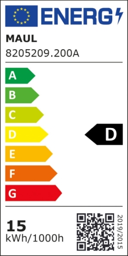LED-Arbeitsplatzleuchte MAULwork, dimmbar - weiß, Klemmfuß