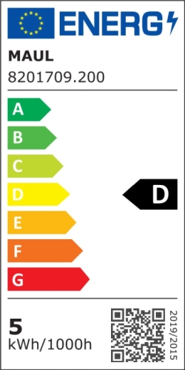 Tischleuchte LED MAULpearly colour vario - silber