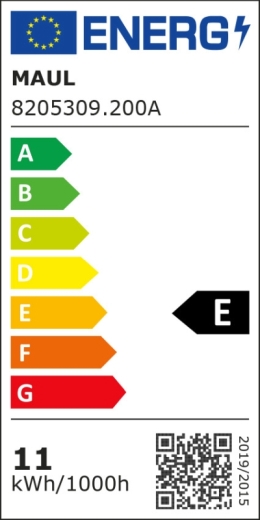 LED-Arbeitsplatzleuchte MAULcraft, dimmbar - weiß, Klemmfuß
