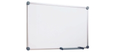 Whiteboard 2000 pro Emaille - 150 x 120 cm, grau, magnethaftend, Wandmontage