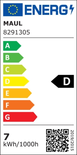 LED-Tischleuchte MAULstudy, Klemme inkl. Leuchtmittel E27, rot