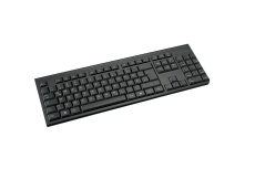 Tastatur KB150 EQ, kabellos, mit Membran gegen verschüttete Flüssigkeiten, schwarz