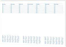 Schreibunterlage Office - 480 x 330 cm, Papier, 30 Blatt