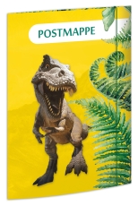 Sammelmappe Postmappe - A4, Tyrannosaurus