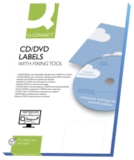 CD-Etiketten - Classic Size, weiß, 50 Stück/25