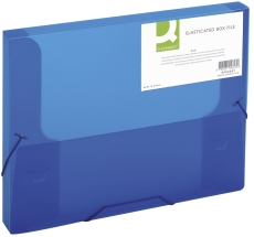 Sammelbox - A4, 250 Blatt, PP, blau transluzent