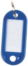 Schlüsselanhänger - dunkelblau, 10 Stück