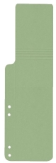 Aktenschwänze - grün, 100 Stück
