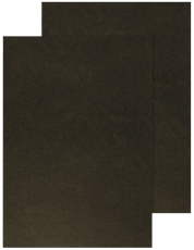 Kartondeckel, 250g/qm, schwarz, 100 Stück