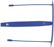 E-Clip Archivbinder - 8 cm, 100 Stück, blau