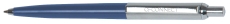 Druckkugelschreiber - M, blau/silber