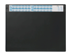 Schreibunterlage, mit austauschbarer Abdeckung,PVC,650x520mm,schwarz