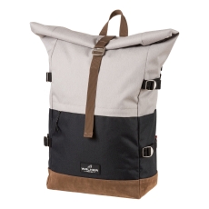 Schulrucksack Roll up two - light grey