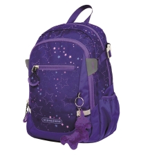 Kinderrucksack Kids Mini - Galaxy Girl, 18,5 x 27 x 11 cm, 6 Liter, violet