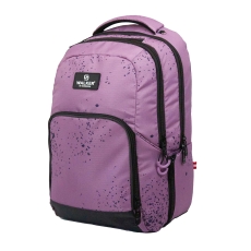 Schulrucksack College - purple splash