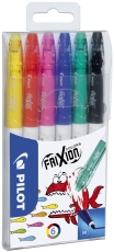 Faserstift FriXion Colors - 0,4 mm, 6 Farben im Etui