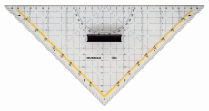 Geometrie-Dreieck - 320 mm, Schneidekante, Griff