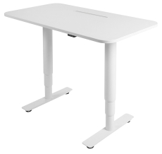 Schreibtisch Sitness X Up Table 20 Kids - eckige Platte, Teleskopfüße