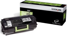 LEXMARK Lasertoner 522 schwarz