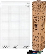 Flipchart-Block SKETCH ECO - 65 x 98 cm, kariert, 80 g/qm, 50 Blatt