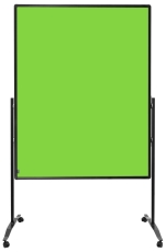 Moderationswand PREMIUM PLUS - 150x120 cm, Filz, grün
