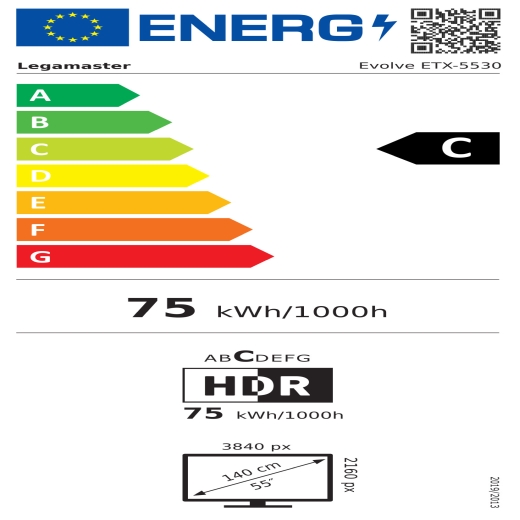 Touchdisplay Evolve 55" - ETX-3530