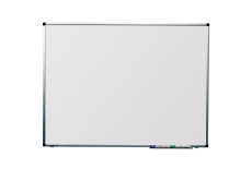 Whiteboardtafel Premium - 90 x 60 cm, weiß, magnethaftend, Wandmontage