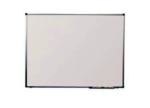 Whiteboard PREMIUM - Wandmontage mit Langlochsystem, 75x100cm