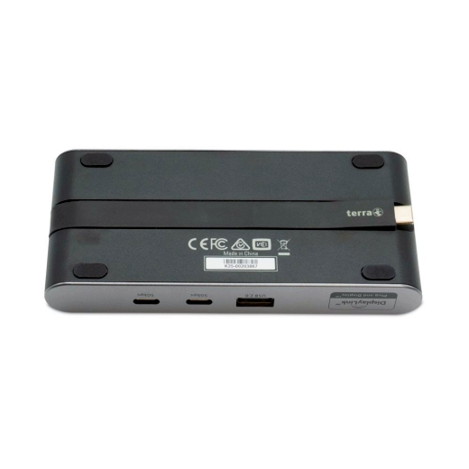 TERRA MOBILE Dockingstation 770 USB-C Dual Display Dockingstation mit Dual Display für unterwegs!