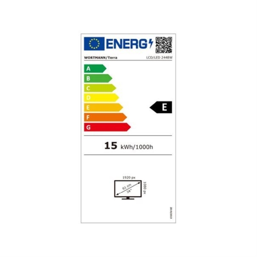 TERRA LCD/LED 2448W PV V3.1 schwarz HDMI/DP/USB-C/ GREENLINE PLUS