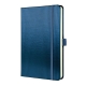 Notizbuch Conceptum, A5, 80g/m², Hardcover, liniert, blue metallic