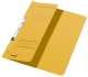 3744 Schlitzhefter, 1/2-Vorderdeckel, A4, kfm. Heftung, Manilakarton 250 g/qm, gelb