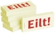 Haftnotizen "Eilt!" - 75 x 35 mm, 5x 100 Blatt