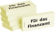 Haftnotizen "Für das Finanzamt " - 75 x 35 mm, 5x 100 Blatt